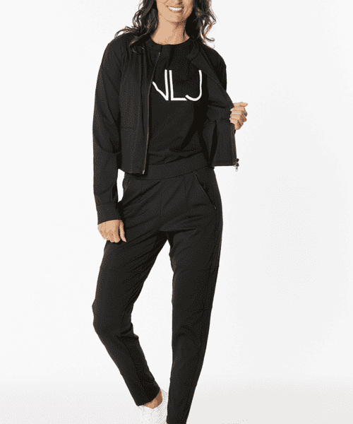 Alternative view of Whitney Black Jogger